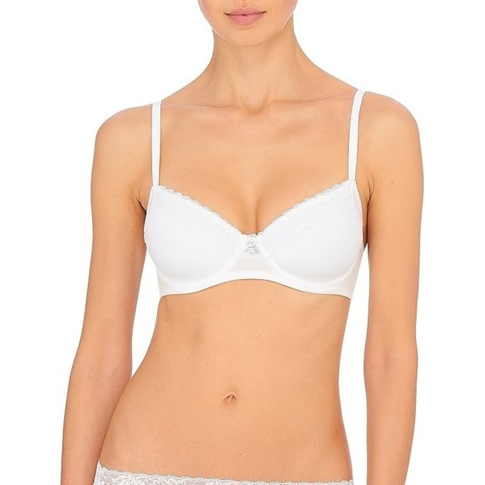 Natori Women's Discreet Convertible Spacer Underwire, White 30D